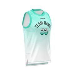 Custom Basketball Jersey Design -  Ripple Pattern
