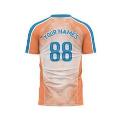 Custom Soccer Jersey - Pixel Gradient Pattern