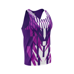 Custom Sports Tank Tops & Singlets - Running Graphics