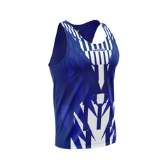 Custom Sports Tank Tops & Singlets - Running Graphics