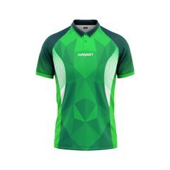 Custom Pickleball & Tennis Polo – Triangle Pattern