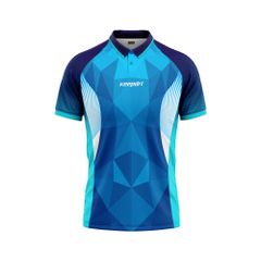 Custom Pickleball & Tennis Polo – Triangle Pattern