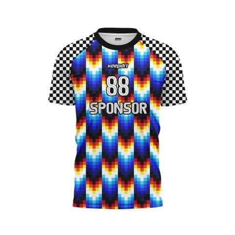 Custom Soccer Jerseys - Retro Pattern