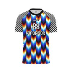 Custom Soccer Jerseys - Retro Pattern