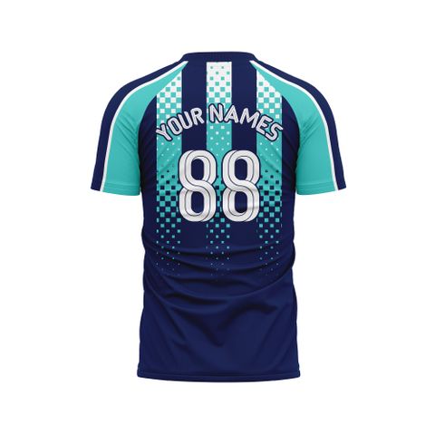 Custom Soccer Jerseys - Striped Pattern