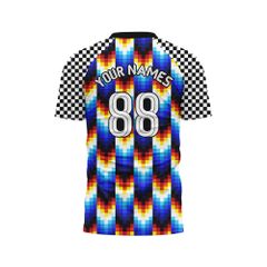 Custom Soccer Jerseys - Retro Pattern