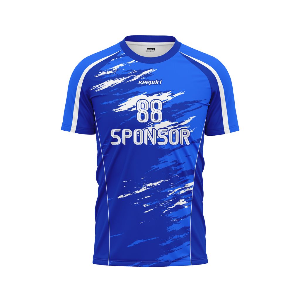 Custom Soccer Jersey - Brush Pattern