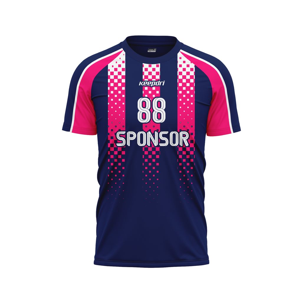 Custom Soccer Jerseys - Striped Pattern