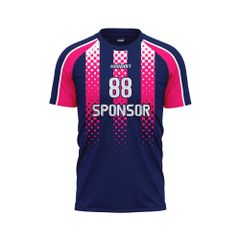 Custom Soccer Jersey - Striped Pattern