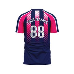Custom Soccer Jerseys - Striped Pattern