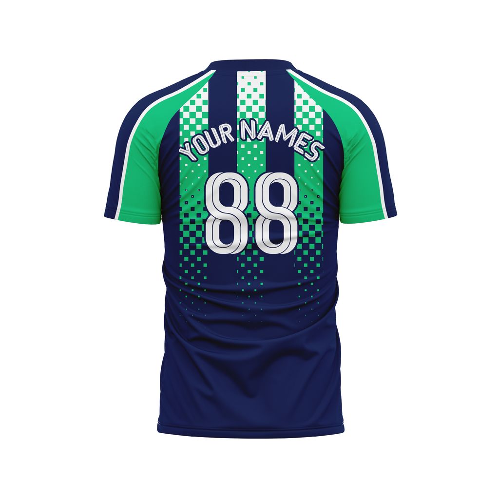 Custom Soccer Jerseys - Striped Pattern