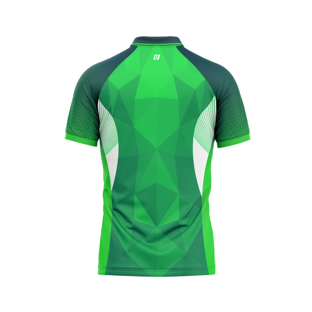 Custom Pickleball & Tennis Polo – Triangle Pattern