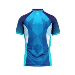 Custom Pickleball & Tennis Polo – Triangle Pattern
