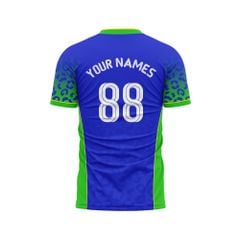 Custom Soccer Jersey - Leopard Pattern