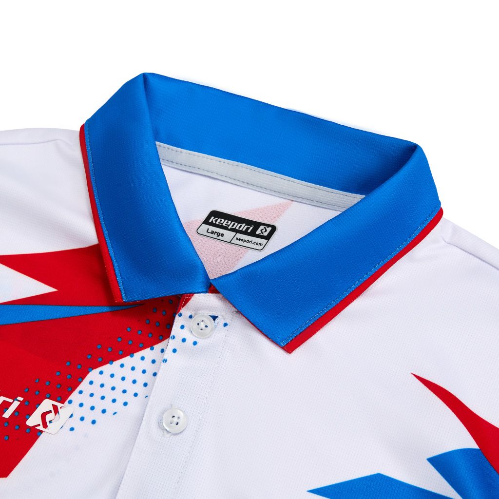 Custom Pickleball & Tennis Polo – White