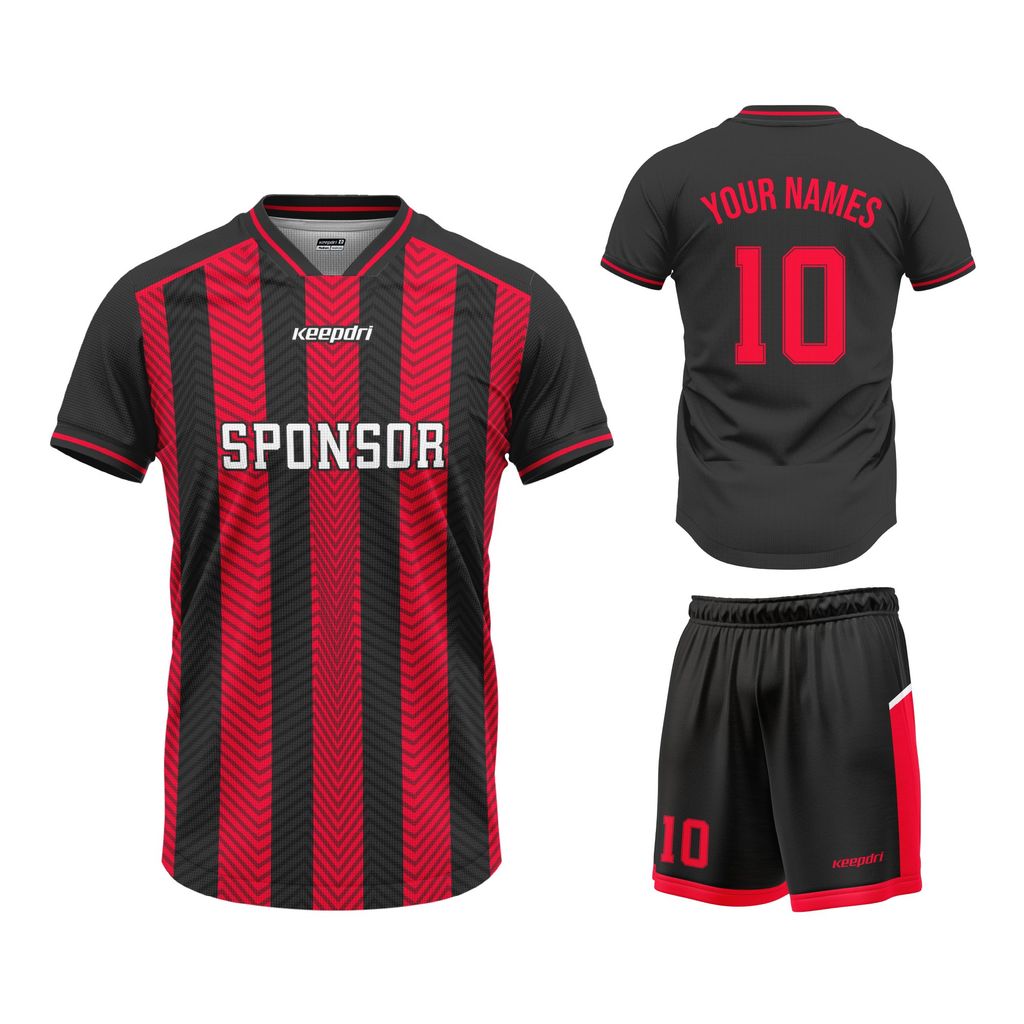 Custom Soccer Jerseys - Pattern Retro SC3