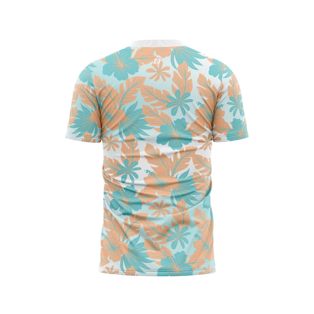 Custom Running T-shirts - Floral Pattern