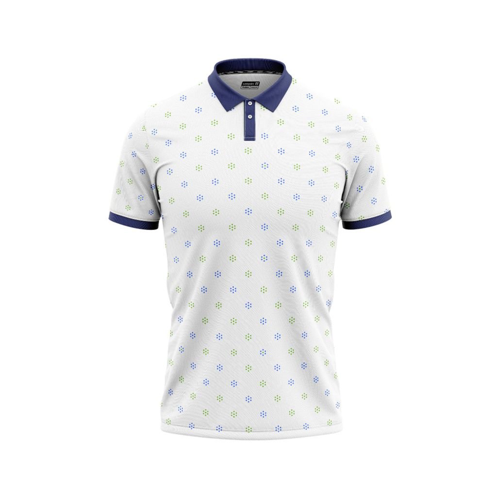 Pattern polo shirts