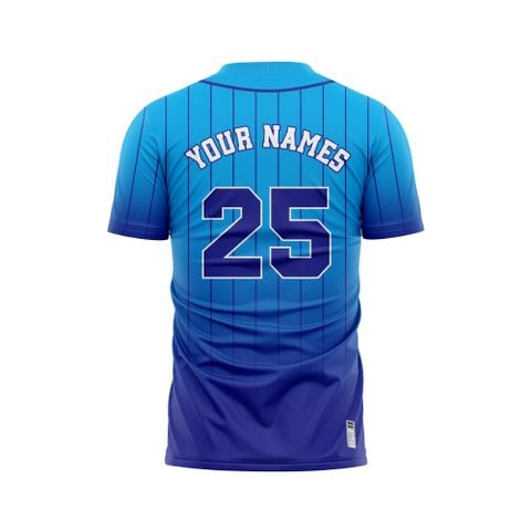Custom Baseball Jerseys - Ombre Color BB08