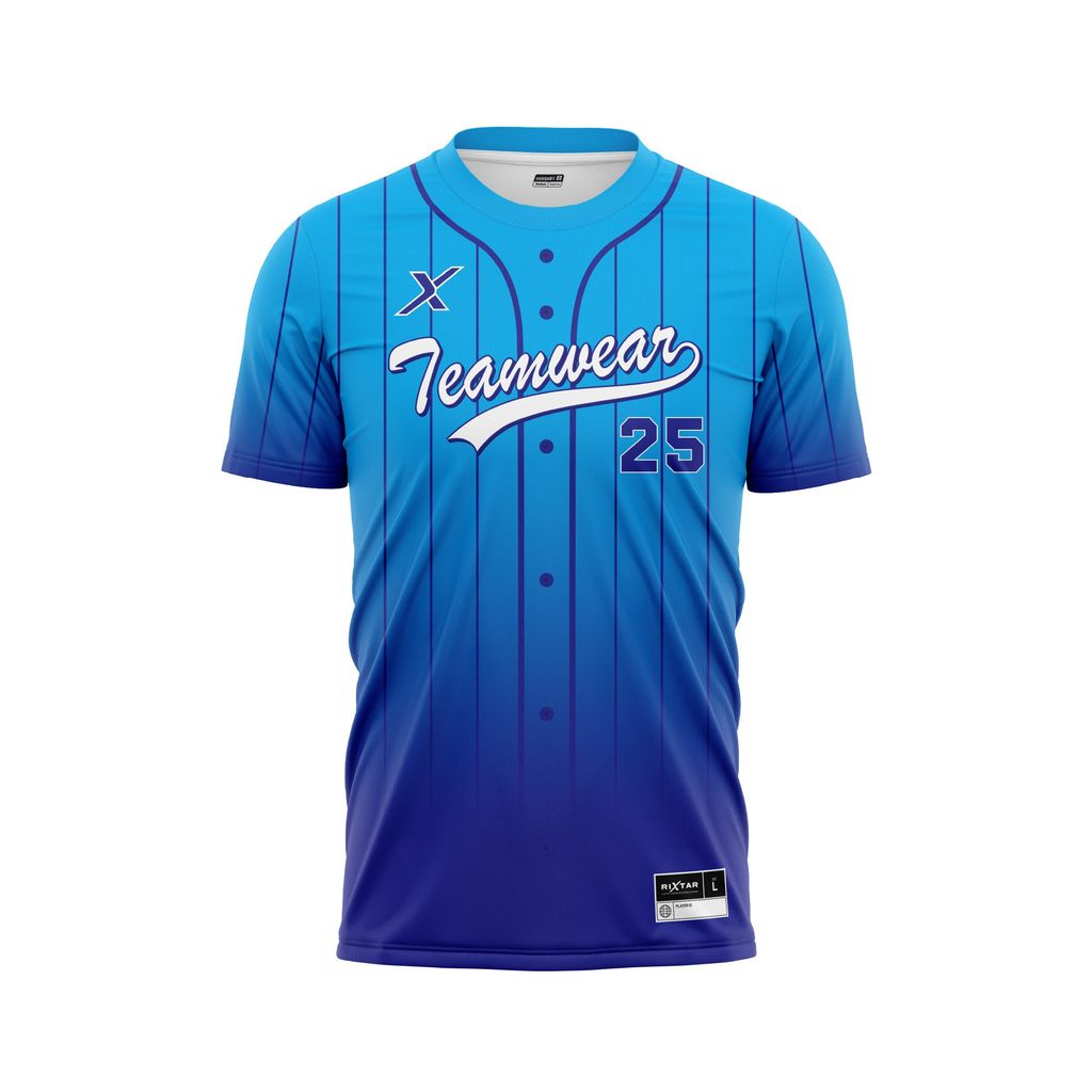 Custom Baseball Jerseys - Ombre Color BB08