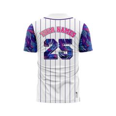 Custom Baseball Jerseys - Miami Pattern BB05
