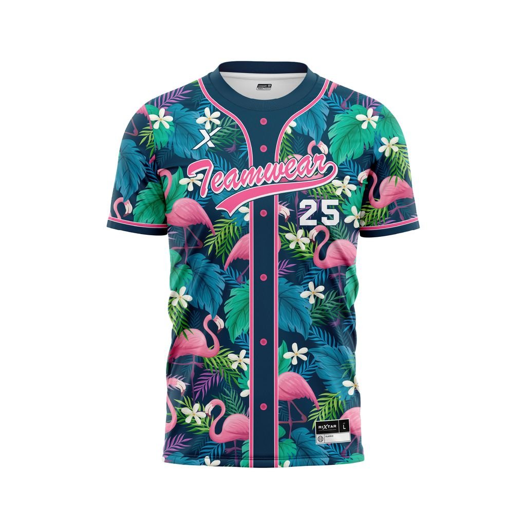 Custom Baseball Jerseys - Miami Pattern BB04