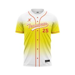 Custom Baseball Jerseys - Ombre Color BB07