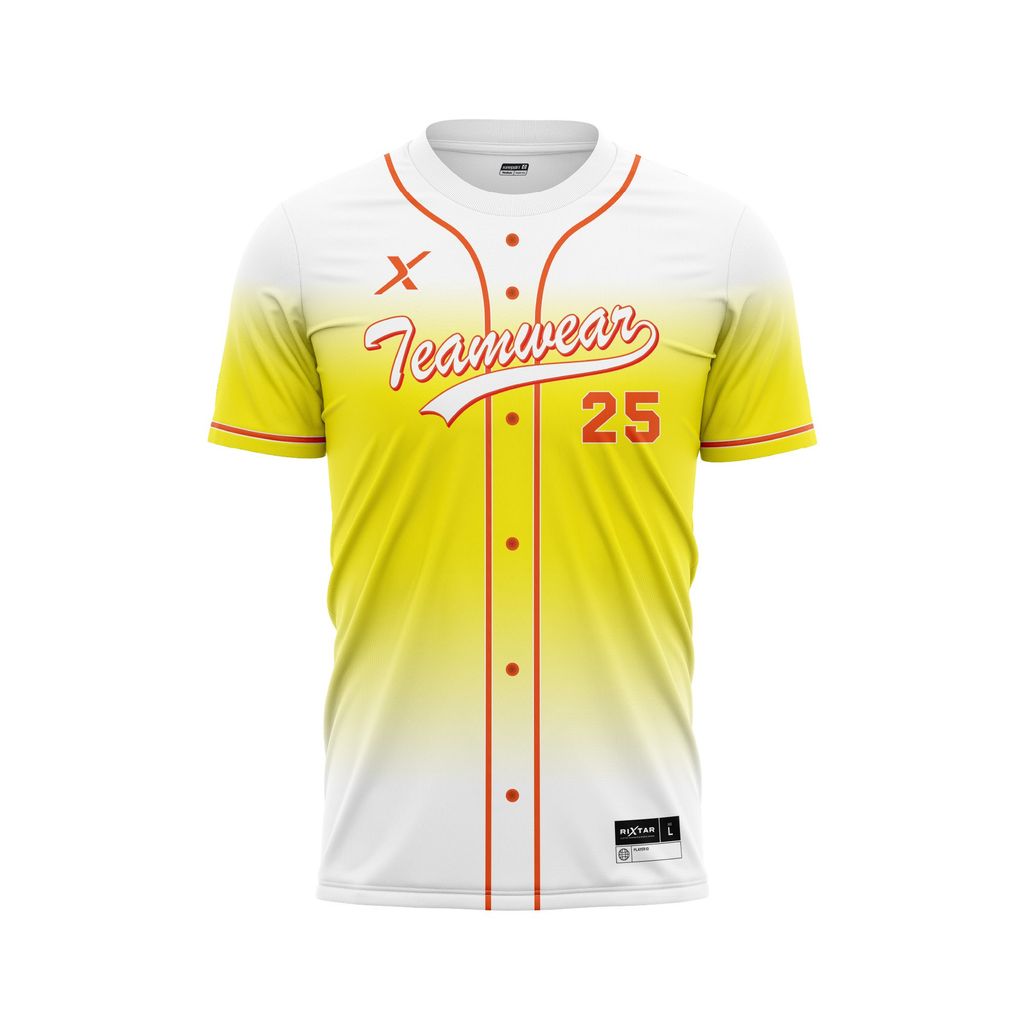 Custom Baseball Jerseys - Ombre Color BB07