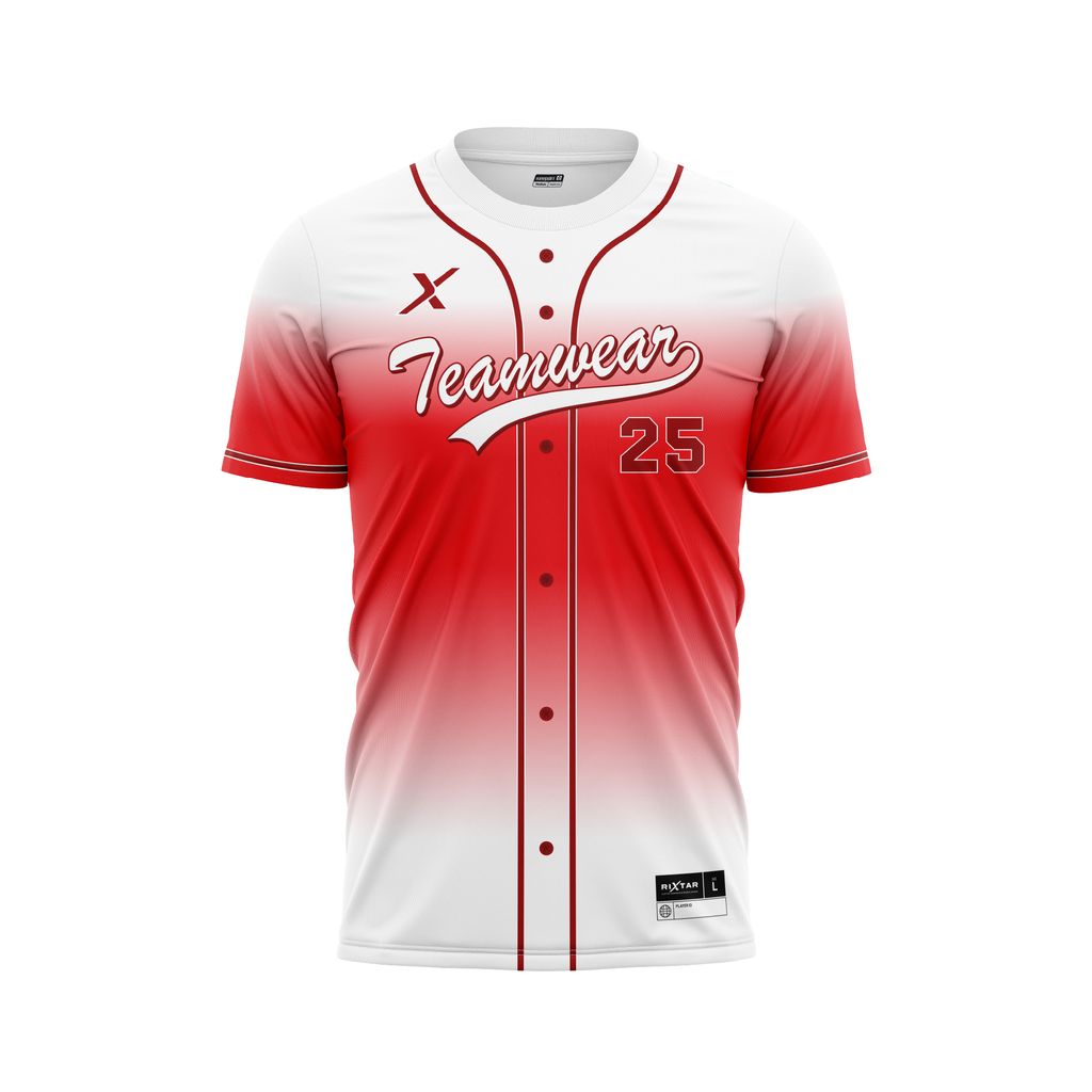 Custom Baseball Jerseys - Ombre Color BB07