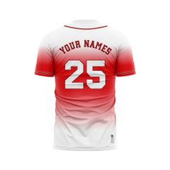 Custom Baseball Jerseys - Ombre Color BB07