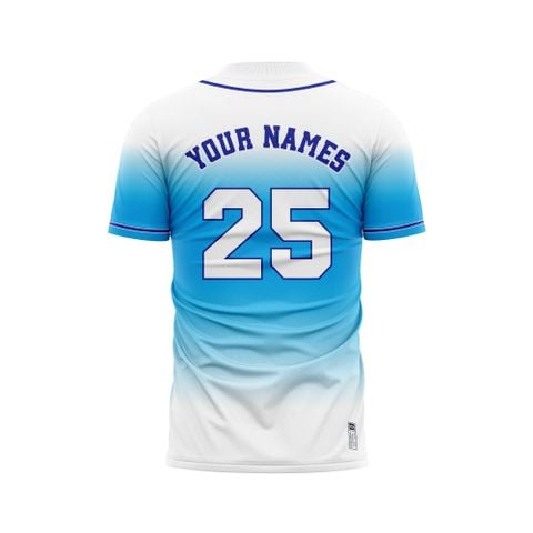 Custom Baseball Jerseys - Ombre Color BB07