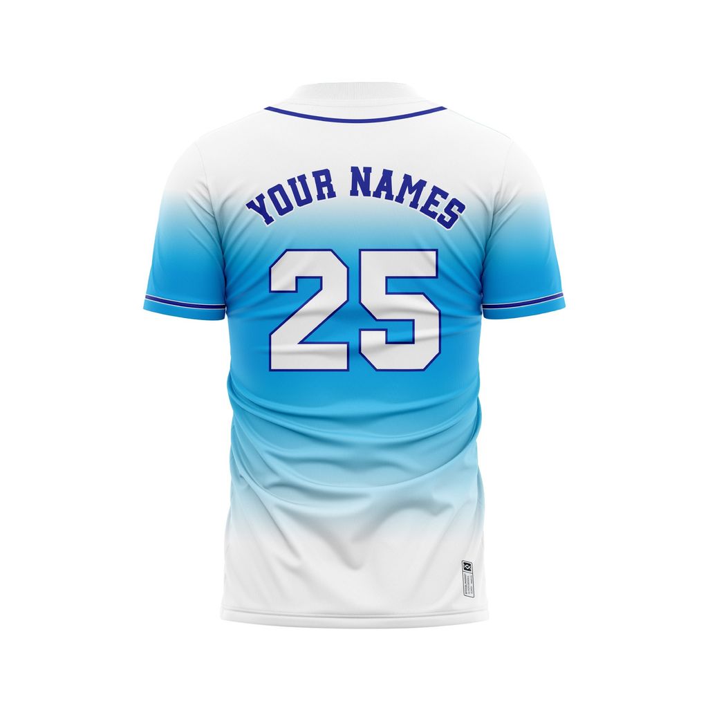 Custom Baseball Jerseys - Ombre Color BB07