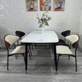  Ghế Ăn Bọc Da Cao Cấp Elara 