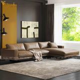  Sofa Da Góc Poseidon – Sang Trọng Và Hiện Đại Cho Không Gian Đẳng Cấp 