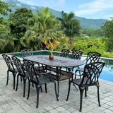  Bàn Sân Vườn BND2N - Thiết Kế Sang Trọng, Bền Bỉ Cho Không Gian Ngoài Trời 