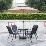  Ghế Ngoài Trời Khung Thép Lưới Textilene DPAV13 