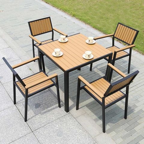 BÀN POLYWOOD GIẢ GỖ