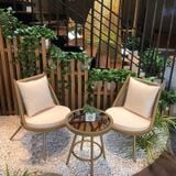  Bộ Bàn Ghế Ban Công PTT6041 - Thiết Kế Độc Đáo, Thoải Mái, Phù Hợp Không Gian Ngoài Trời 