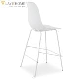  Ghế Bar Nhựa PP Chân Sắt SD130 