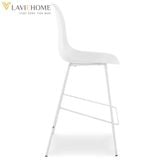  Ghế Bar Nhựa PP Chân Sắt SD130 