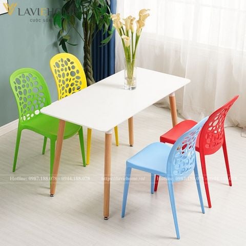  Bàn Ghế Bán Cà Phê DPB4 + Ghế S3010 Sơn Phủ Bệt 