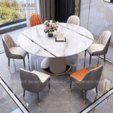  Bộ Bàn Ăn Thông Minh Mặt Đá Fiesta + Ghế Monet 