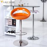  Ghế Quầy Bar Mặt Nhựa Chân Sắt Mạ Crom DPE25 