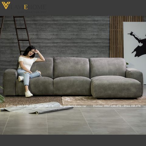  Sofa Da Italia Loft 1061 - Sang Trọng, Hiện Đại, Đem Lại Không Gian Tiện Nghi 