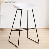  Ghế Bar Nhựa PP Chân Sắt S3021 