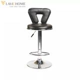  Ghế Bar Da Tam Giác Chân Trụ Xoay Cao Cấp DPE21 