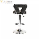  Ghế Bar Da Tam Giác Chân Trụ Xoay Cao Cấp DPE21 