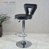  Ghế Bar Da Tam Giác Chân Trụ Xoay Cao Cấp DPE21 