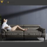  Sofa Da Italia Charm 1063 - Sự Kết Hợp Tuyệt Vời Giữa Sang Trọng Và Tiện Nghi 