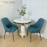  Bàn Tròn Inox Mạ Vàng DPBD6 